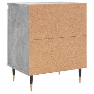 Noční stolky 2 ks betonově šedé 40x30x50 cm kompozitní dřevo - obrázek 8