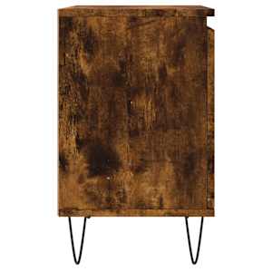 Noční stolky 2 ks kouřový dub 40 x 30 x 50 cm kompozitní dřevo - obrázek 7