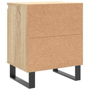 Noční stolky 2 ks dub sonoma 40 x 30 x 50 cm kompozitní dřevo - obrázek 8