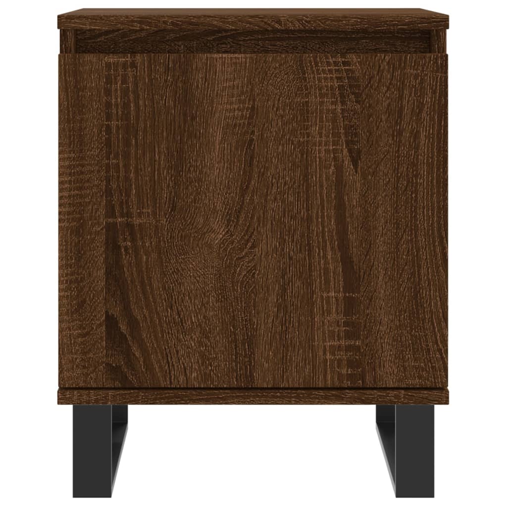 Szafka nocna, brązowy dąb, 40x30x50 cm, materiał drewnopochodny