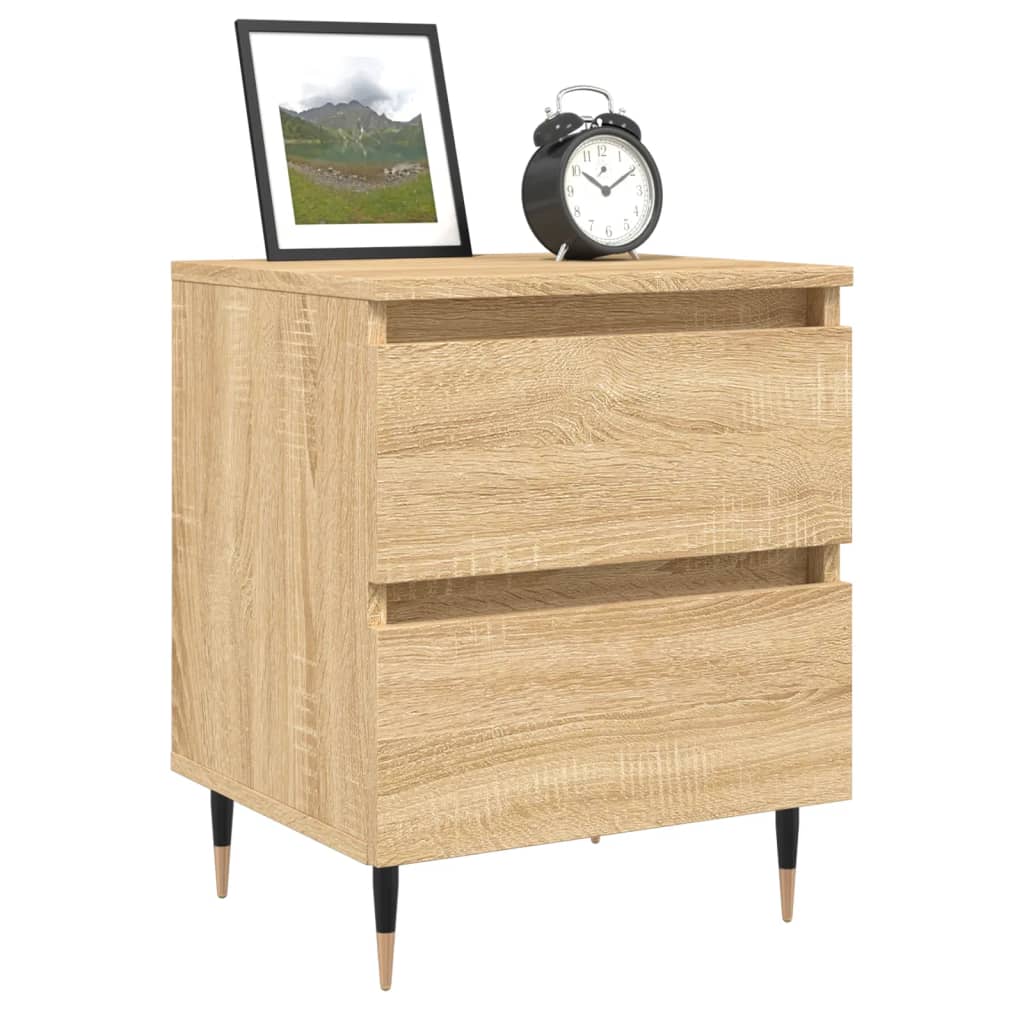 Thumbnail - vidaXL Nachttisch Sonoma-Eiche 40x35x50 cm Holzwerkstoff