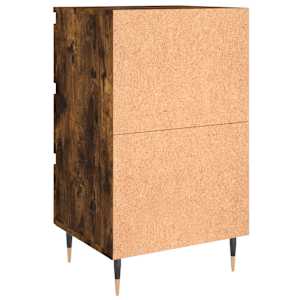 Noční stolky 2 ks kouřový dub 44 x 35 x 69 cm kompozitní dřevo - obrázek 8