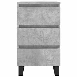 Noční stolky 2 ks betonově šedé 40x35x69 cm kompozitní dřevo - obrázek 5