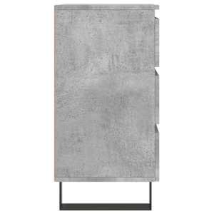 Noční stolky 2 ks betonově šedé 40x35x69 cm kompozitní dřevo - obrázek 7