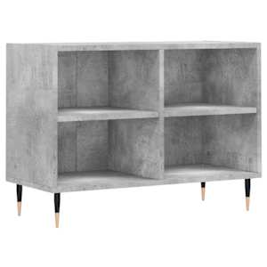 TV skříňka betonově šedá 69,5 x 30 x 50 cm kompozitní dřevo - obrázek 2