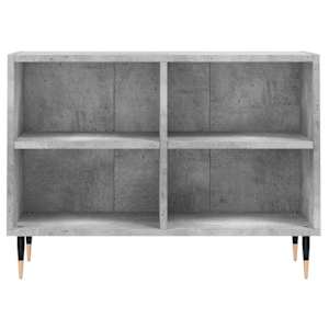 TV skříňka betonově šedá 69,5 x 30 x 50 cm kompozitní dřevo - obrázek 4