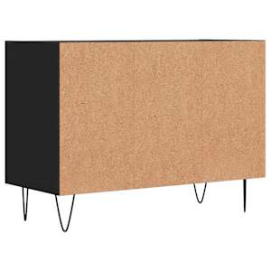 TV skříňka černá 69,5 x 30 x 50 cm kompozitní dřevo - obrázek 6