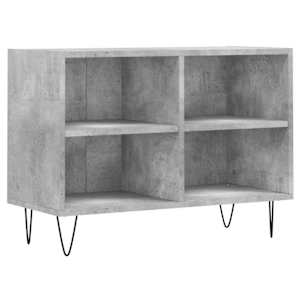 TV skříňka betonově šedá 69,5 x 30 x 50 cm kompozitní dřevo - obrázek 2