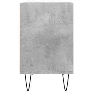 TV skříňka betonově šedá 69,5 x 30 x 50 cm kompozitní dřevo - obrázek 5
