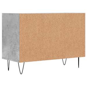 TV skříňka betonově šedá 69,5 x 30 x 50 cm kompozitní dřevo - obrázek 6