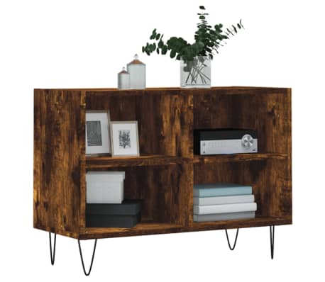 vidaXL TV skř&iacute;ňka kouřov&yacute; dub 69,5 x 30 x 50 cm kompozitn&iacute; dřevo