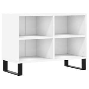 TV skříňka bílá 69,5 x 30 x 50 cm kompozitní dřevo - obrázek 2