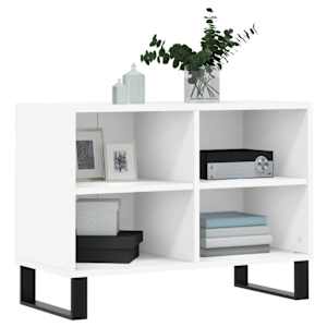 TV skříňka bílá 69,5 x 30 x 50 cm kompozitní dřevo - obrázek 3