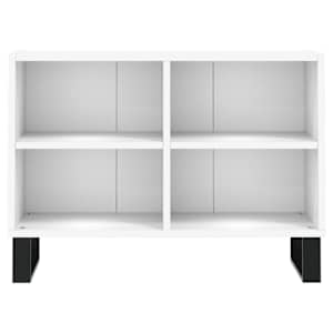 TV skříňka bílá 69,5 x 30 x 50 cm kompozitní dřevo - obrázek 4