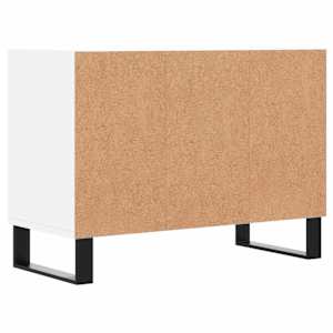 TV skříňka bílá 69,5 x 30 x 50 cm kompozitní dřevo - obrázek 6
