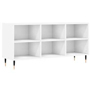TV skříňka bílá 103,5 x 30 x 50 cm kompozitní dřevo - obrázek 2