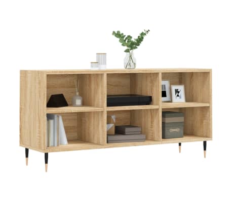 vidaXL Έπιπλο Τηλεόρασης Sonoma Δρυς 103,5x30x50 εκ Επεξεργασμένο Ξύλο