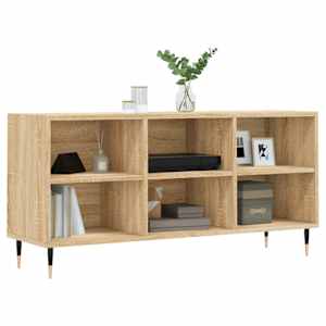 vidaXL Έπιπλο Τηλεόρασης Sonoma Δρυς 103,5x30x50 εκ Επεξεργασμένο Ξύλο