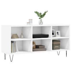 TV skříňka bílá 103,5 x 30 x 50 cm kompozitní dřevo - obrázek 3
