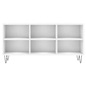TV skříňka bílá 103,5 x 30 x 50 cm kompozitní dřevo - obrázek 4