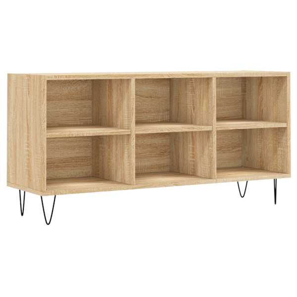 vidaXL telerikapp, Sonoma tamm, 103,5 x 30 x 50 cm, tehispuit