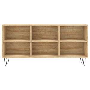 TV skříňka dub sonoma 103,5 x 30 x 50 cm kompozitní dřevo - obrázek 4