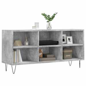 TV skříňka betonově šedá 103,5 x 30 x 50 cm kompozitní dřevo - obrázek 3