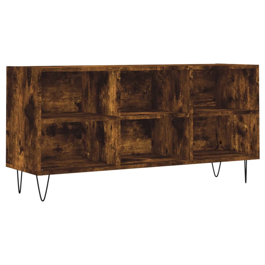 vidaXL TV skříňka kouřový dub 103,5 x 30 x 50 cm kompozitní dřevo