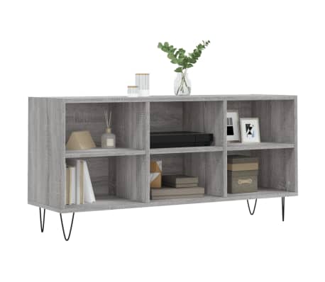 vidaXL TV-Schrank Grau Sonoma 103,5x30x50 cm Holzwerkstoff