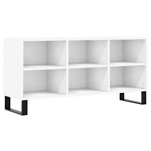 TV skříňka bílá 103,5 x 30 x 50 cm kompozitní dřevo - obrázek 2