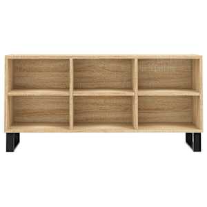 TV skříňka dub sonoma 103,5 x 30 x 50 cm kompozitní dřevo - obrázek 4