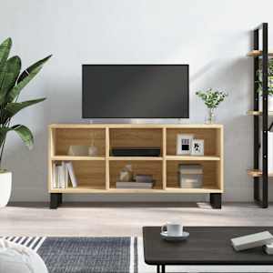 TV skříňka dub sonoma 103,5 x 30 x 50 cm kompozitní dřevo - obrázek 1