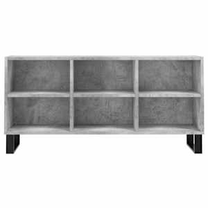TV skříňka betonově šedá 103,5 x 30 x 50 cm kompozitní dřevo - obrázek 4