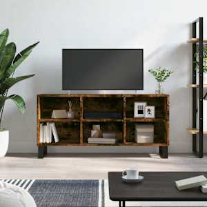 TV skříňka kouřový dub 103,5 x 30 x 50 cm kompozitní dřevo - obrázek 1