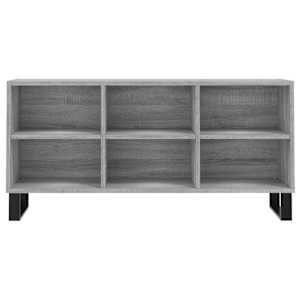 TV skříňka šedá sonoma 103,5 x 30 x 50 cm kompozitní dřevo - obrázek 4