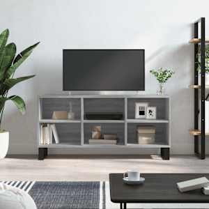 TV skříňka šedá sonoma 103,5 x 30 x 50 cm kompozitní dřevo - obrázek 1