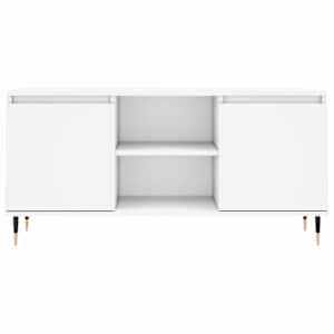 TV skříňka bílá 104 x 35 x 50 cm kompozitní dřevo - obrázek 5