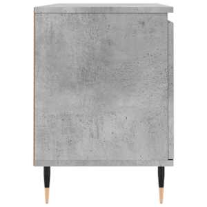 TV skříňka betonově šedá 104 x 35 x 50 cm kompozitní dřevo - obrázek 7