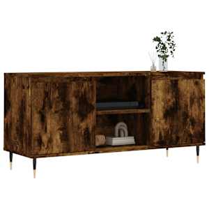 TV skříňka kouřový dub 104 x 35 x 50 cm kompozitní dřevo - obrázek 3
