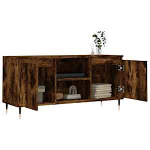 TV skříňka kouřový dub 104 x 35 x 50 cm kompozitní dřevo - obrázek 4