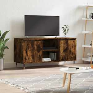 TV skříňka kouřový dub 104 x 35 x 50 cm kompozitní dřevo - obrázek 1