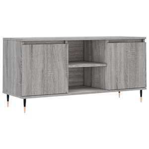 TV skříňka šedá sonoma 104 x 35 x 50 cm kompozitní dřevo - obrázek 2