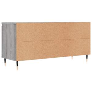 TV skříňka šedá sonoma 104 x 35 x 50 cm kompozitní dřevo - obrázek 8