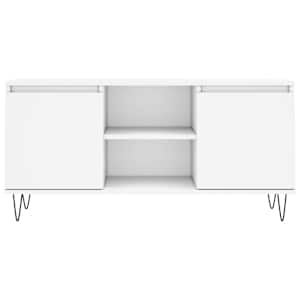 TV skříňka bílá 104 x 35 x 50 cm kompozitní dřevo - obrázek 5