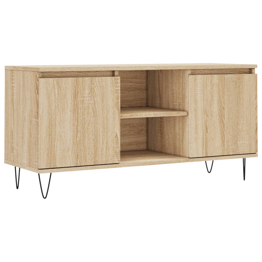 vidaXL TV skříňka dub sonoma 104 x 35 x 50 cm kompozitní dřevo