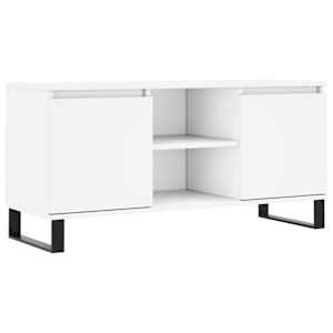 TV skříňka bílá 104 x 35 x 50 cm kompozitní dřevo - obrázek 2