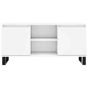 TV skříňka bílá 104 x 35 x 50 cm kompozitní dřevo - obrázek 5