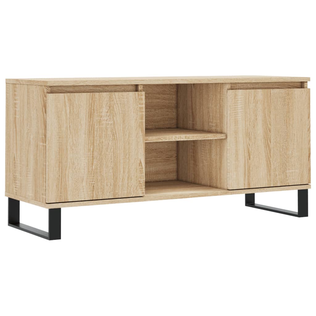vidaXL TV skříňka dub sonoma 104 x 35 x 50 cm kompozitní dřevo