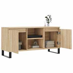 TV skříňka dub sonoma 104 x 35 x 50 cm kompozitní dřevo - obrázek 4
