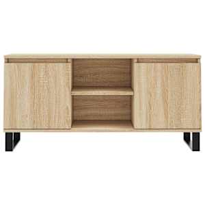 TV skříňka dub sonoma 104 x 35 x 50 cm kompozitní dřevo - obrázek 5